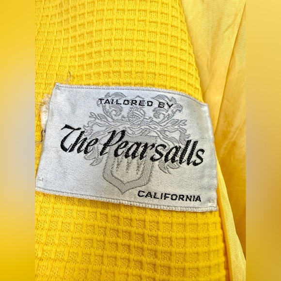 Vintage 1960s Marigold Yellow Mod Swing Coat – Union Made - Picture 3 of 6